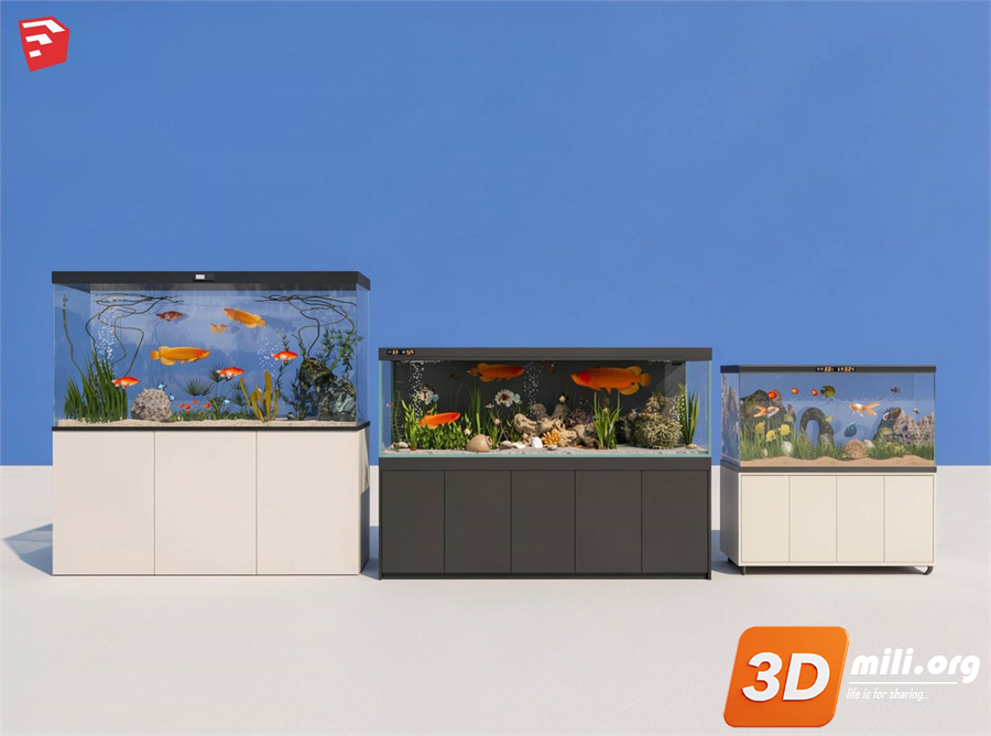 Aquarium Skp Files 